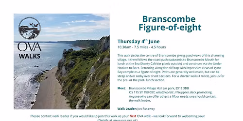 OVA Walk: Branscombe Figure-of-eight