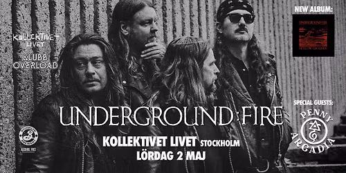 Klubb Overload: Underground Fire + Penny Arcadia