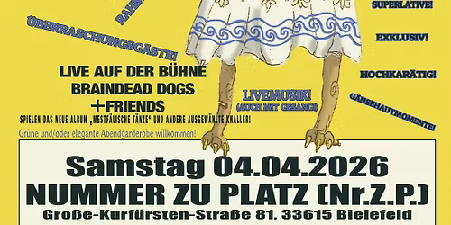 Die gro\u00dfe Braindead Dogs Revue \/ Releaseparty !