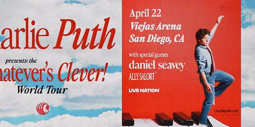 Charlie Puth  Daniel Seavey & Ally Salort — Portland Veterans Memorial Coliseum