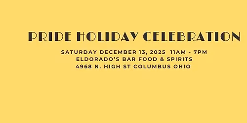 Pride Holiday Celebration