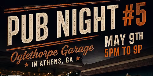 Pub night #5 at Oglethorpe Garage