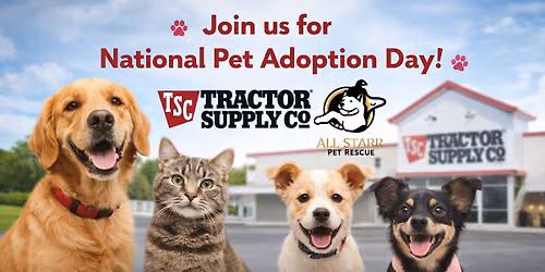 Adoption Event at Tractor Supply in Ottawa 