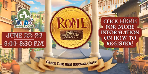 Kids Summer Camp 2026 at Grace Life Community Church