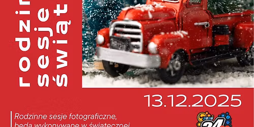 Rodzinne Sesje Świąteczne dla WOŚP