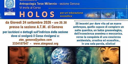 Corso di educazione ecosofica HOLOS
