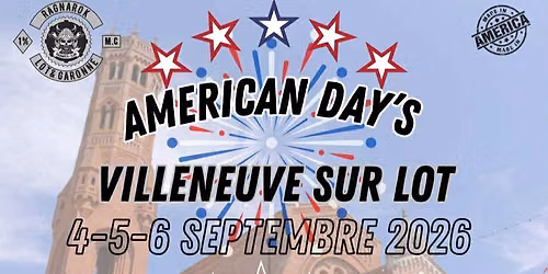 Am\u00e9rican day's Villeneuve sur Lot 2eme \u00e9dition 