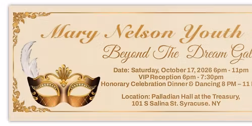 SAVE THE DATE: Beyond The Dream Gala!
