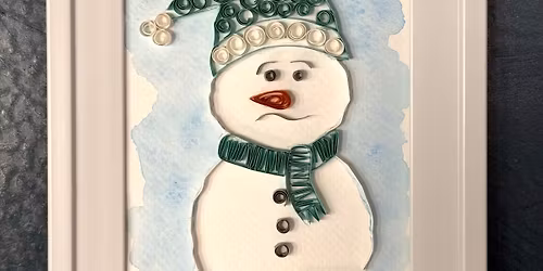 Quilling: Snowman