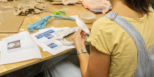 Spooky Papier-M\u00e2ch\u00e9 Mask Workshop