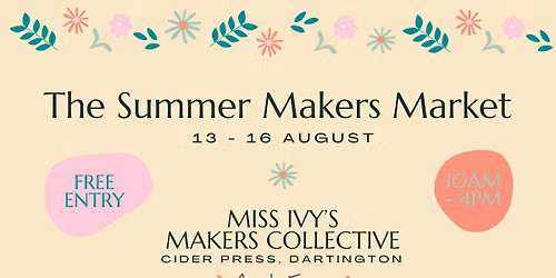 The Summer Makers Pop up Market