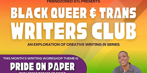 SEPTEMBER Black Queer Writers Club: Pride On Paper