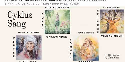Cyklus Sang - Udforsk din feminine visdom gennem sang
