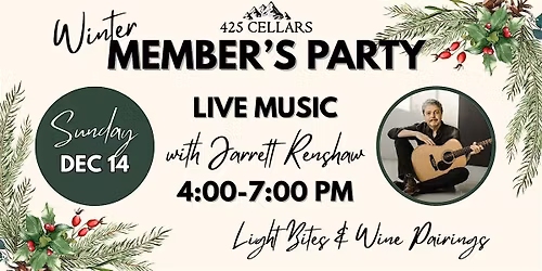 425 Cellars Club Members Winter Party