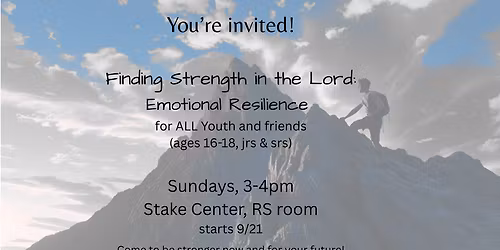 Finding Strength in the Lord - Emotional Resilience - Youth