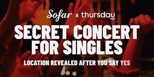 Thursday | Thursday x Sofar Sounds Secret Concert @ Hidden Theater | Brickell