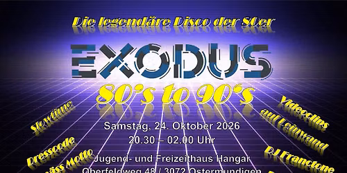 Disco EXODUS Revival 2026