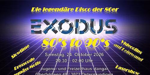 Disco EXODUS Revival 2026