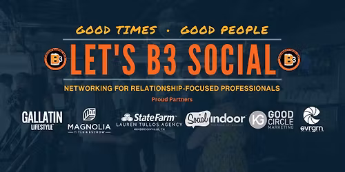 B3 Social | October Networking Event