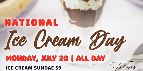 National Ice Cream Day