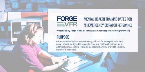 Mental Health Training for NH Emergency Dispatch - Rochester NH