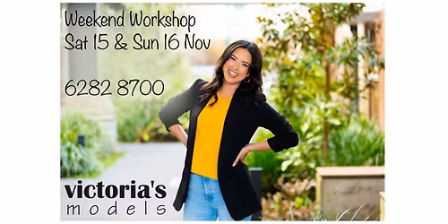Weekend Workshop - Sat 15 & Sun 16 November