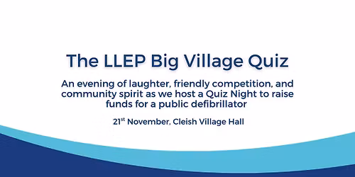 The LLEP Big Village Quiz