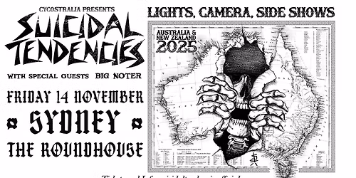 SUICIDAL TENDENCIES Australian Tour 2025 - SYDNEY