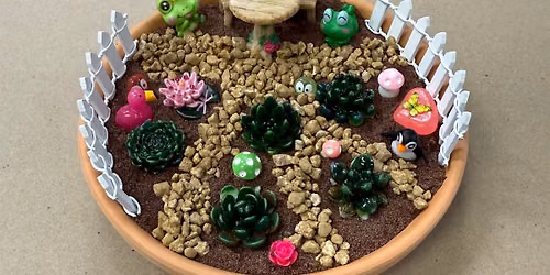 Freeze & Fuse Succulent Fairy Garden