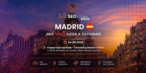 SEO Vibes Madrid 2026 | Conferencia SEO #CerveSEO