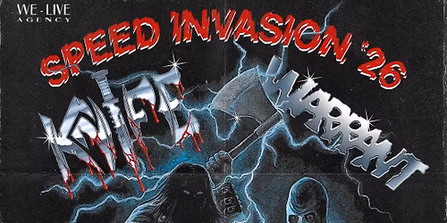 KNIFE + WARRANT + TASKFORCE TOXICATOR - Speed Invasion \u00b426 @ Live-Club Bamberg