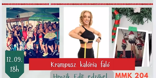 Krampusz kal\u00f3riafal\u00f3 edz\u00e9s Edittel