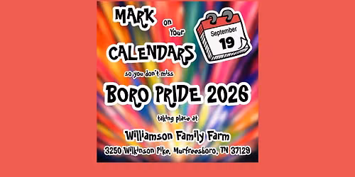 BoroPride Festival 2026