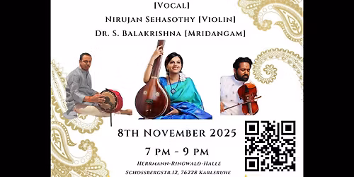 Indian Classical Music Concert on Karlsruhe Diwali Evening.