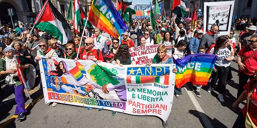Corteo del 25 Aprile a Milano