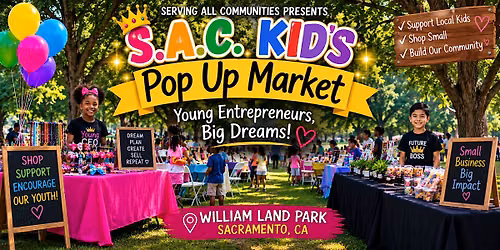 S.A.C. Kid's Pop-Up Market