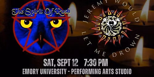 "A Rush of Grunge" Acoustic Tribute w\/ Spirit of Rush + Jeremy Would Let Me Drown
