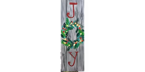 Joy Wreath - Paint and Sip in Sacramento | Classpop!\u2122