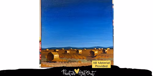 Alberta Landscape with Paint Ur Art Out at Glendale Community Association