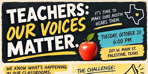 Teachers: Our Voices Matter