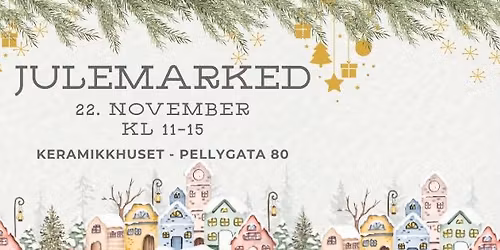 Julemarked på Keramikkhuset