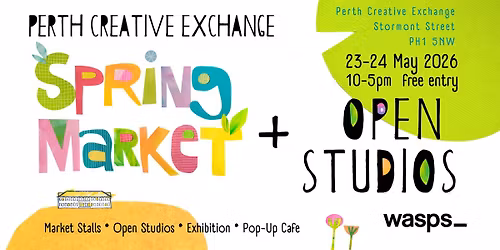 Perth Creative Exchange Spring Market & Open Studios