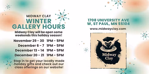 Winter Gallery Hours