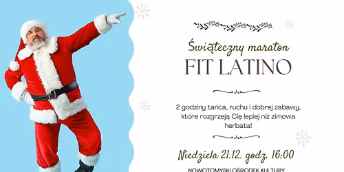 \u015awi\u0105teczny maraton Fit Latino - wskocz w \u015awi\u0119ta z dobr\u0105 energi\u0105! \ud83c\udf84