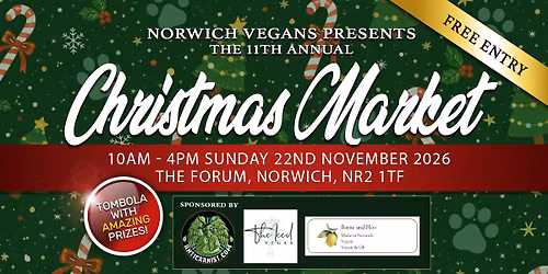 Norwich Vegans Christmas Market 