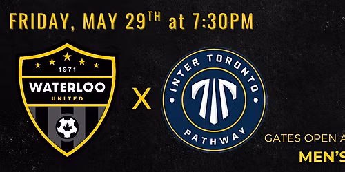OPL2: Waterloo United Men vs Inter Toronto Men