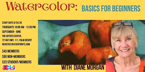 Watercolor: Basics for Beginners with Diane Morgan