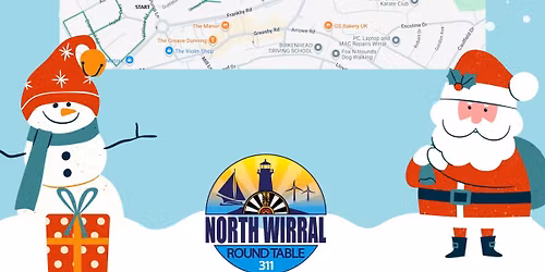 Greasby North Santa Sleigh