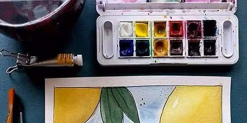 A Watercolor Workshop: Layered Lemons