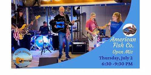 River Sound Hosts AFC's July Open Mic